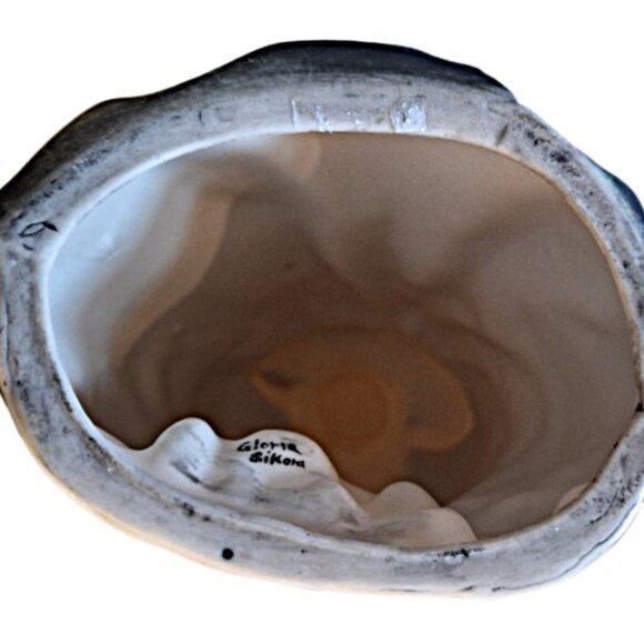 Vintage Hand Painted Signed Old World Santa Wild Animals From Provincial Mold - Picture 7 of 11